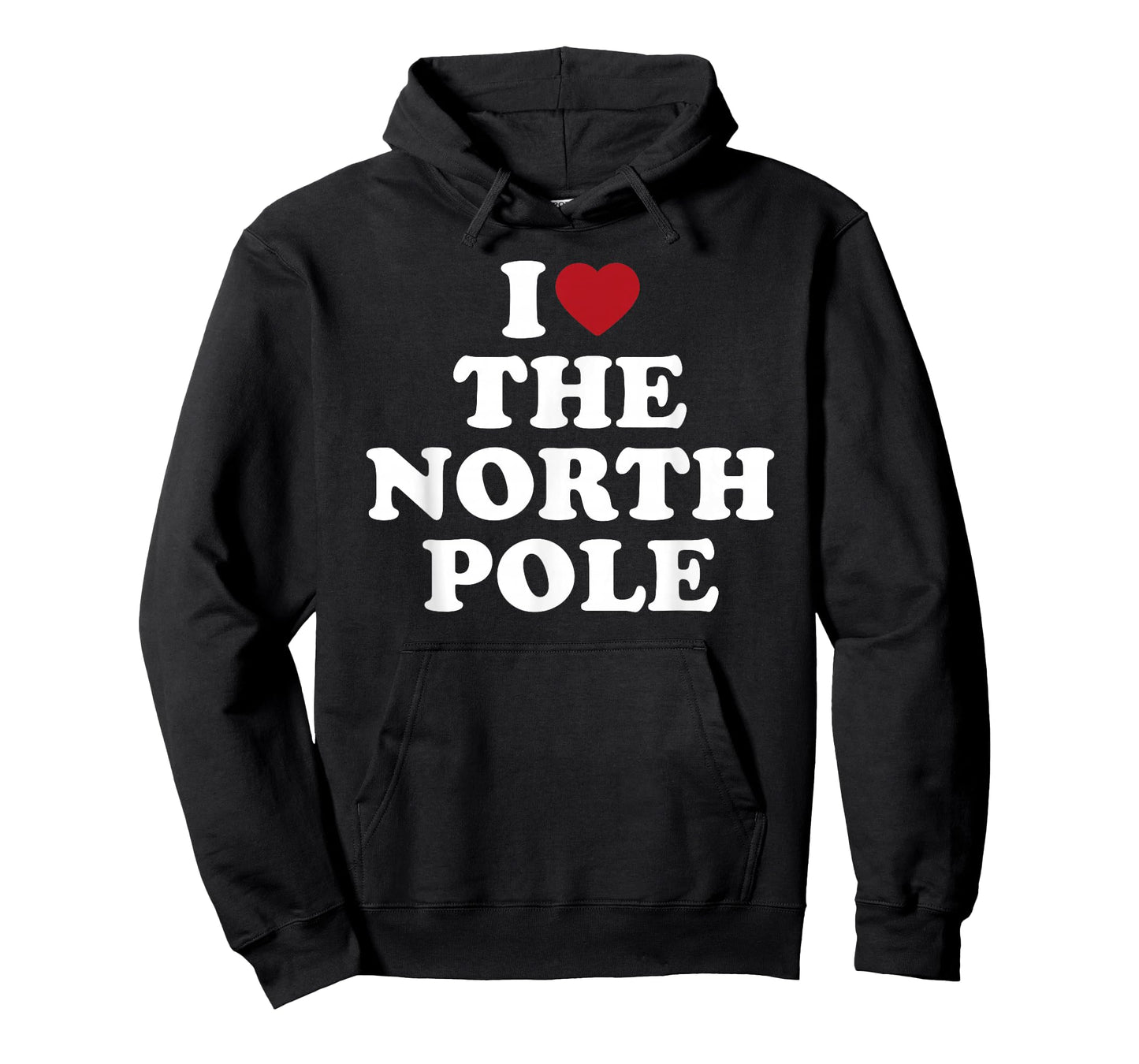 I Love The North Pole Santa Christmas Arctic T-Shirt