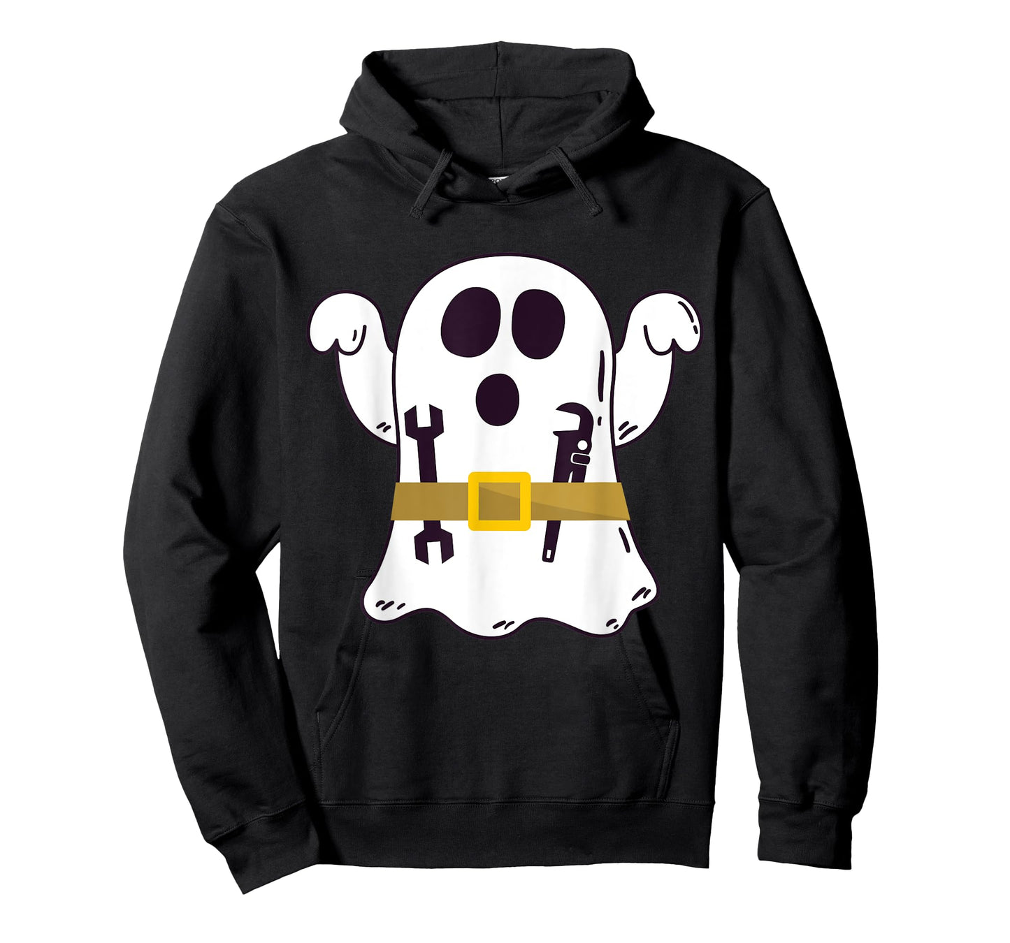 Funny Ghost Plumber Halloween Costume Repairman or Mechanic T-Shirt