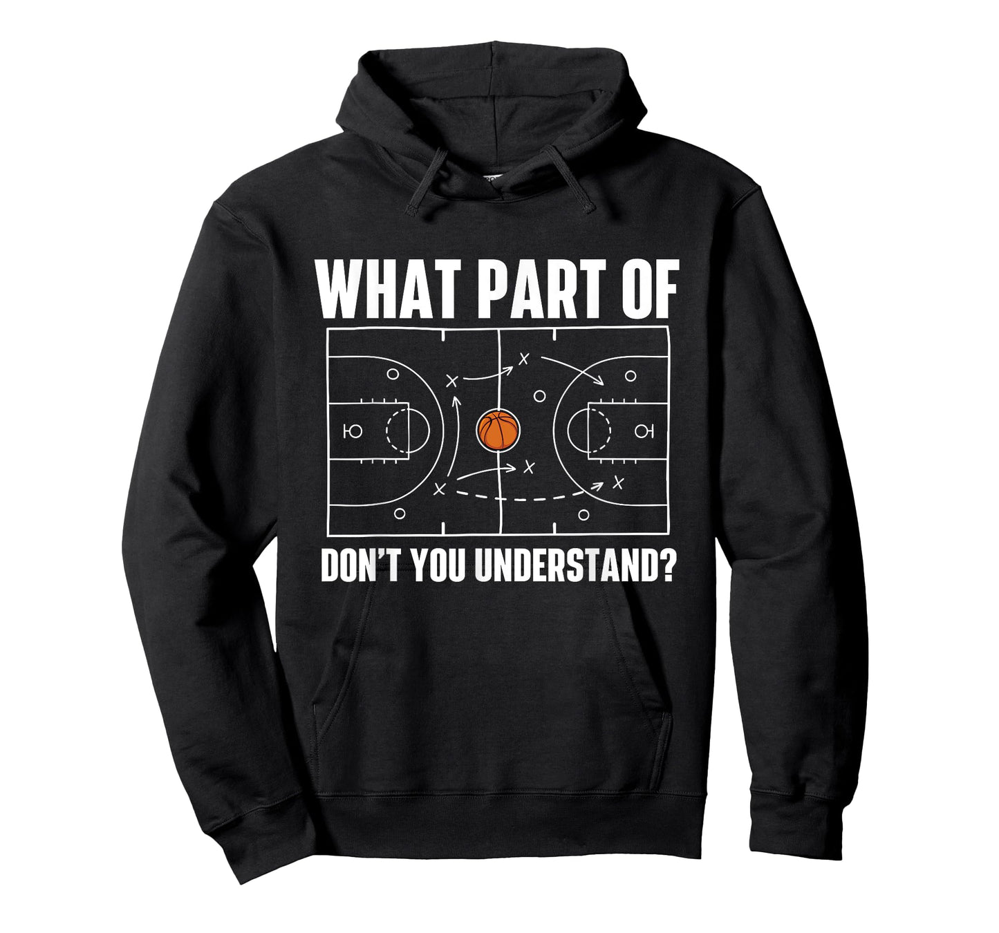 What Part Of Don't You Understand - Basketball Player Fan T-Shirt