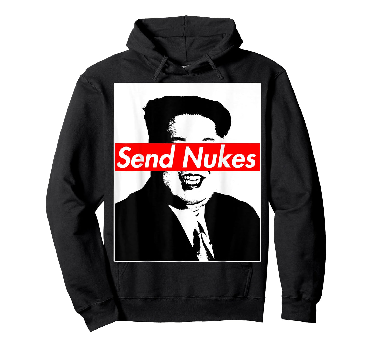 Send Nukes Rocket Man Kim Jong Un North Korea T-Shirt T-Shirt