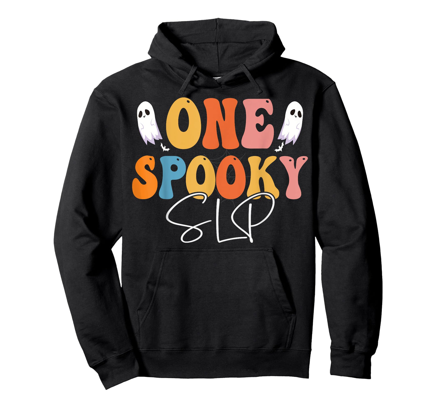 One Spooky SLP Groovy Funny Women Ghost Boo Halloween T-Shirt