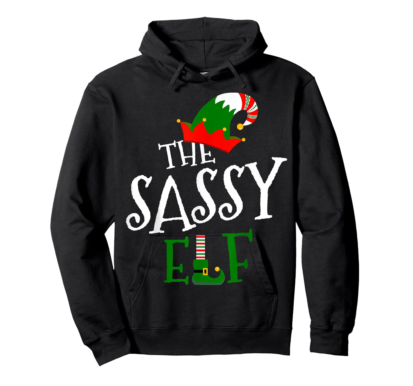The Sassy Elf Family Matching Group Gift Christmas Costume T-Shirt