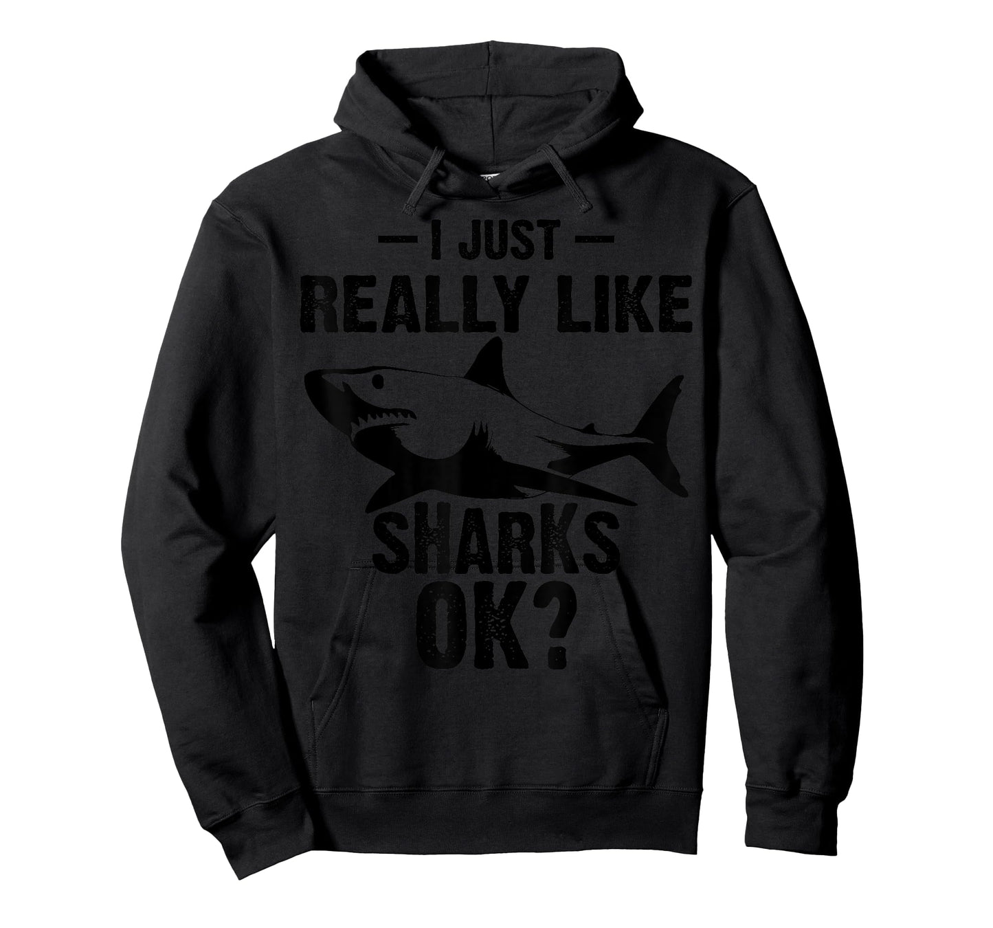 Funny I Just Really Like Sharks Gift Men Women Shark Lover T-Shirt