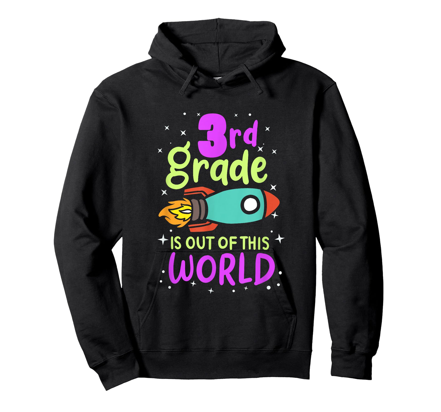 3rd Grade Is Out Of This World 3rd Grader Rocket Costume T-Shirt