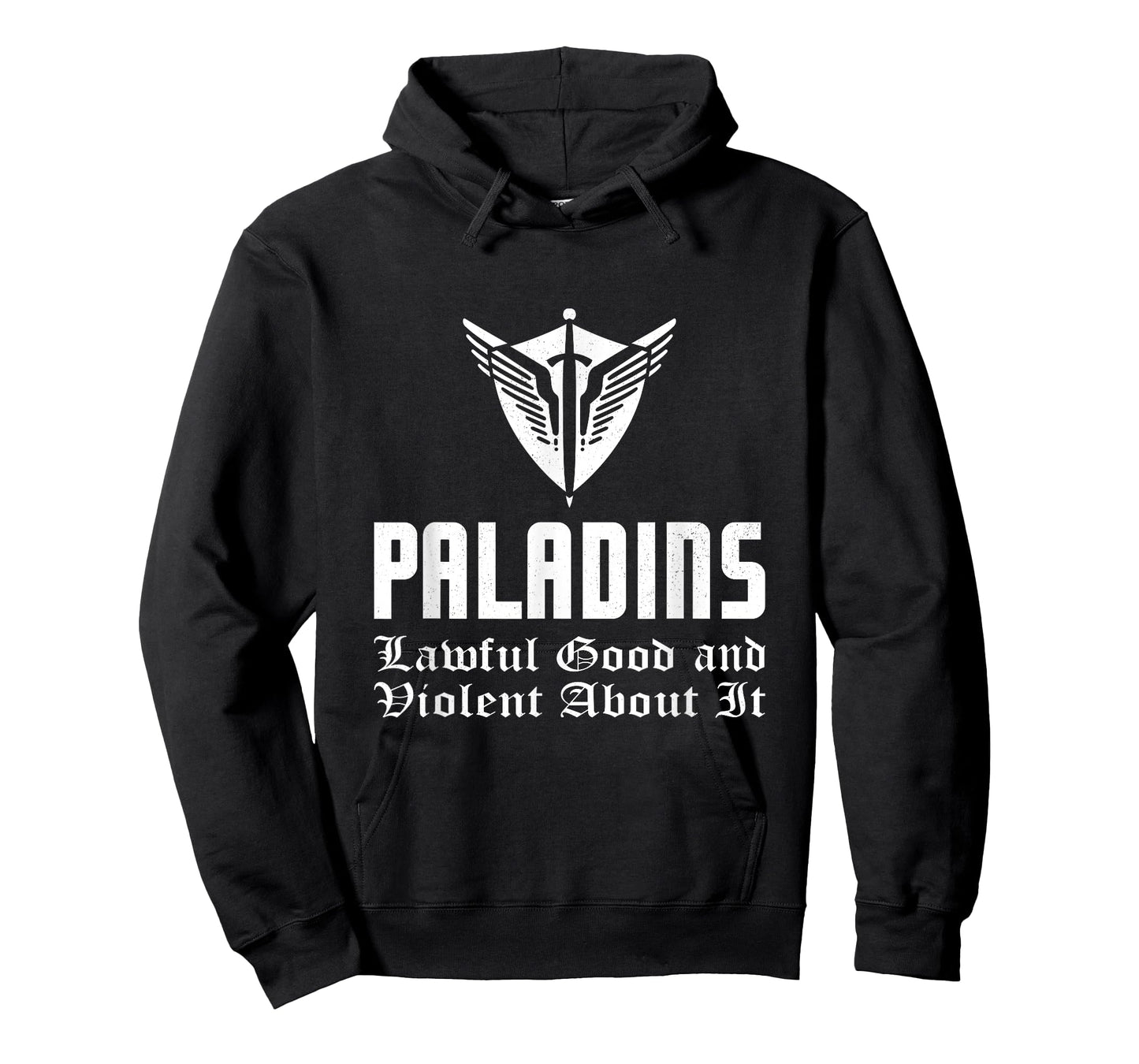 Paladins Lawful Good And Violent Funny Roleplaying RPG Gamer T-Shirt