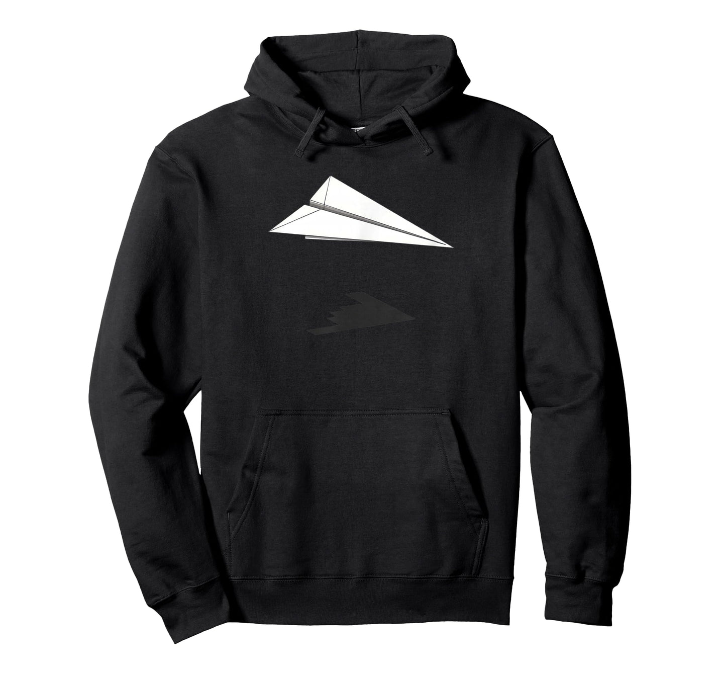 Paper Airplane Shadow B-2 Bomber T-Shirt
