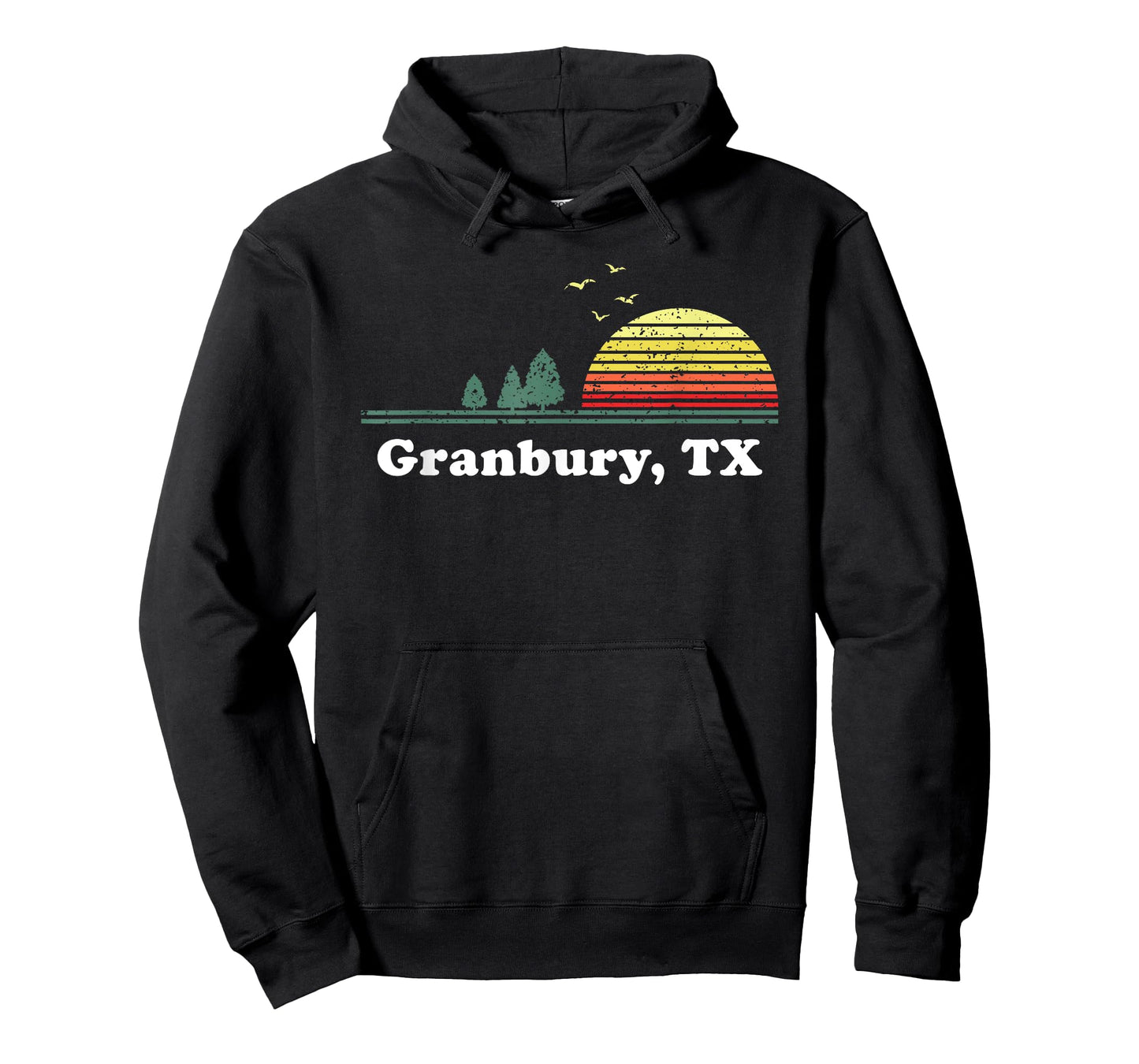 Vintage Granbury, Texas Home Souvenir Print T-Shirt