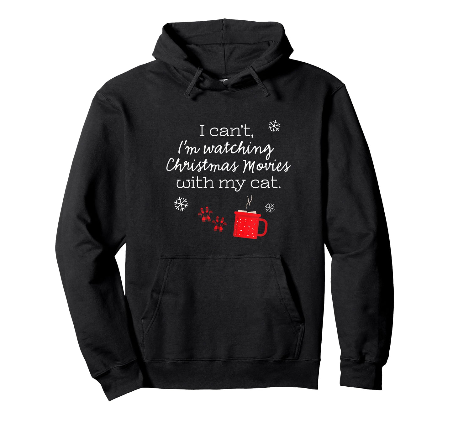 I can't, I'm watching Christmas movies with my cat T-Shirt