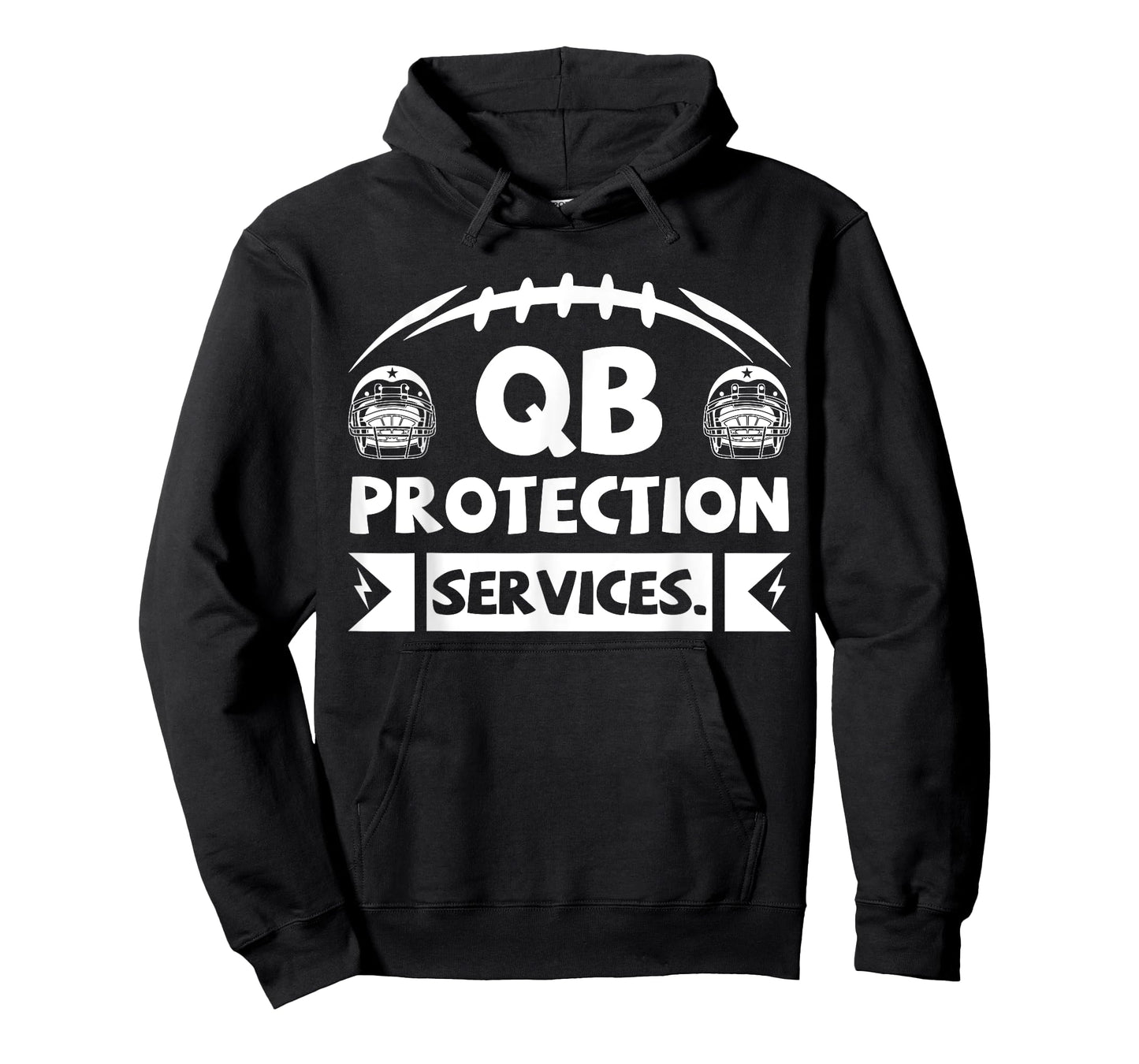 Qb Protection Services Offensive Lineman Football Players T-Shirt