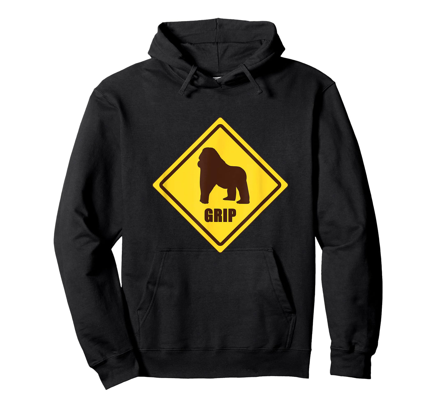 Funny Womens Gorilla Grip Warning T-Shirt
