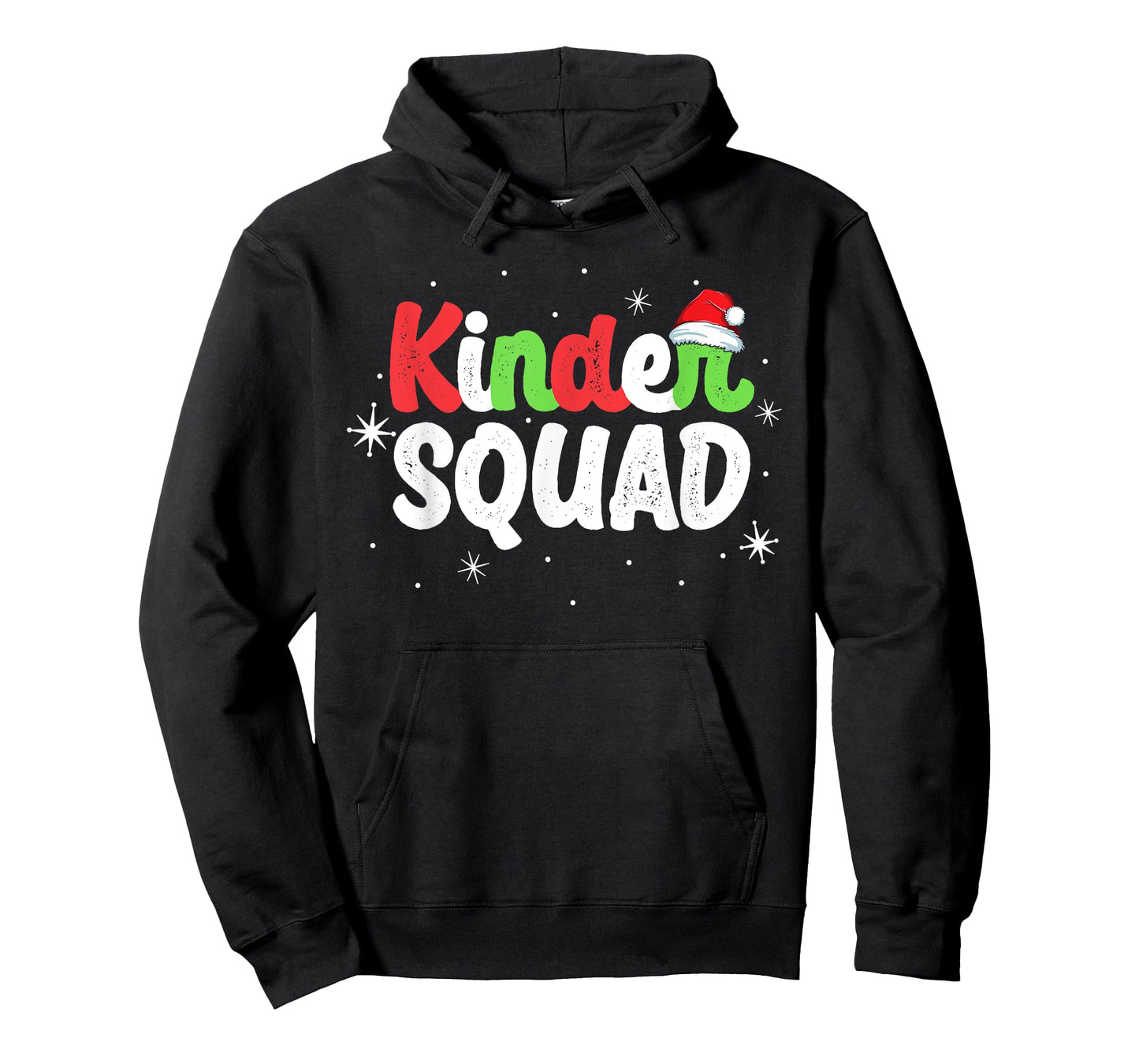 Kinder Squad Kindergarten Teacher Team Matching Christmas Men Women Kids T-Shirt