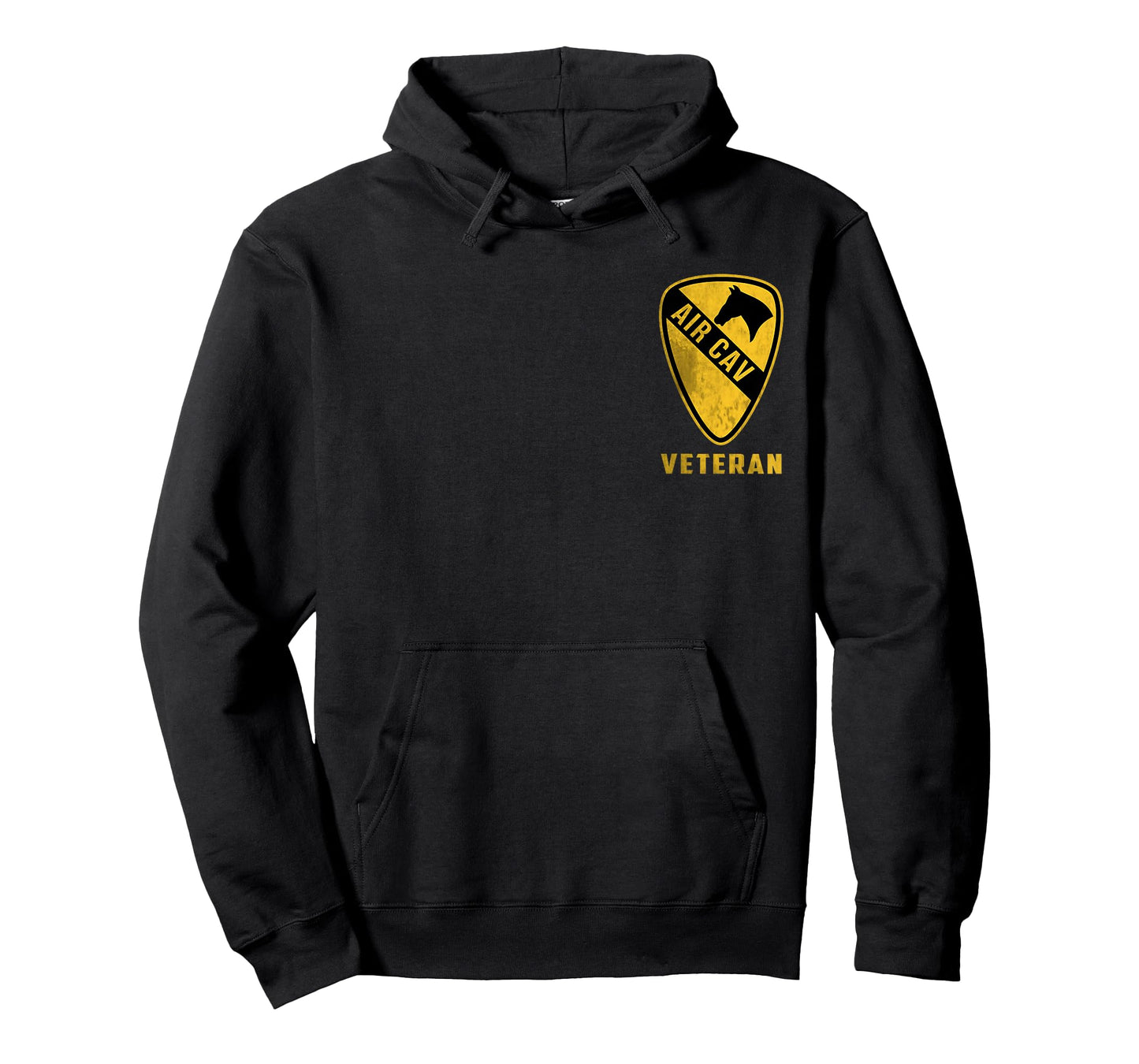 Air Cav Helicopter Badge 1st Cavalry Division Veteran Papa T-Shirt