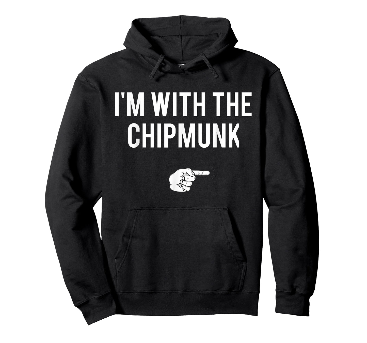 I'm With The Chipmunk Halloween Costume Party Matching T-Shirt