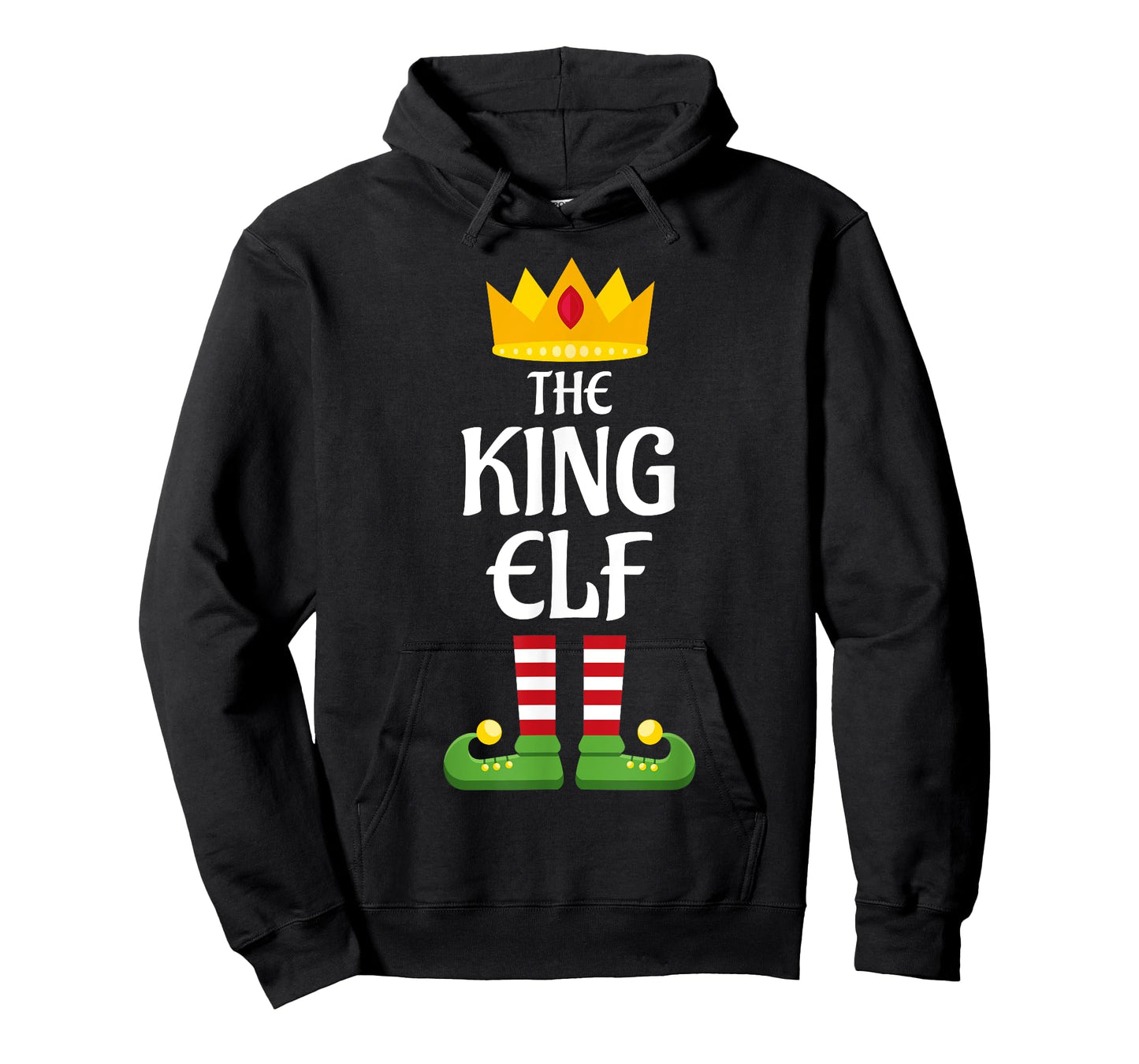 King Elf Family Matching Group Christmas Dad T-Shirt