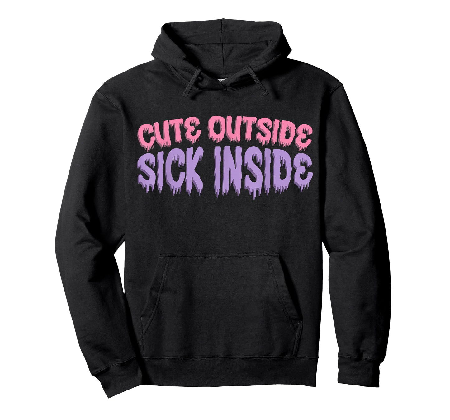 Cute Outside Sick Inside Yami Kawaii Menhera Pastel Goth T-Shirt