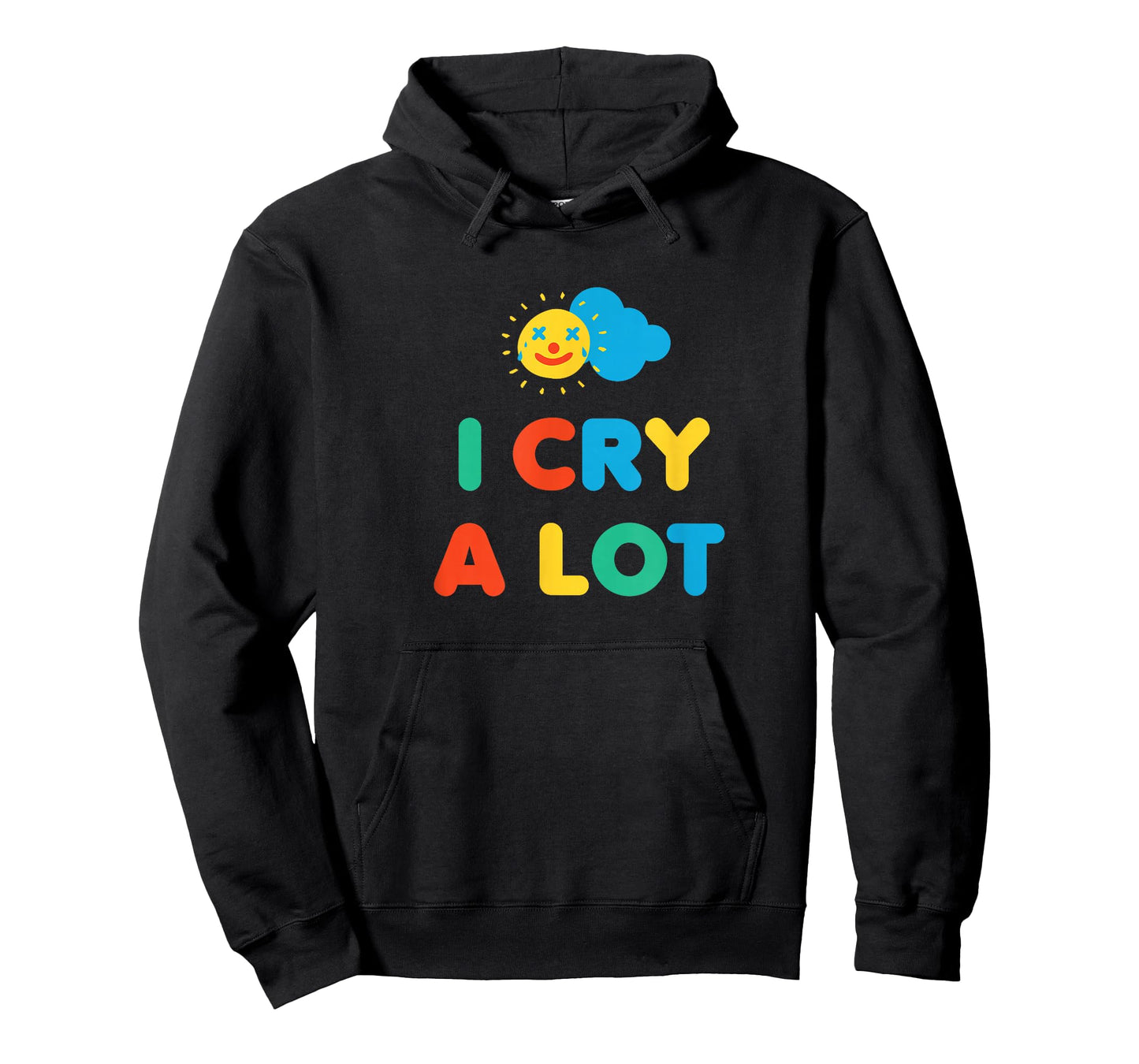 I Cry A Lot Kidcore Clowncore Aesthetic T-Shirt
