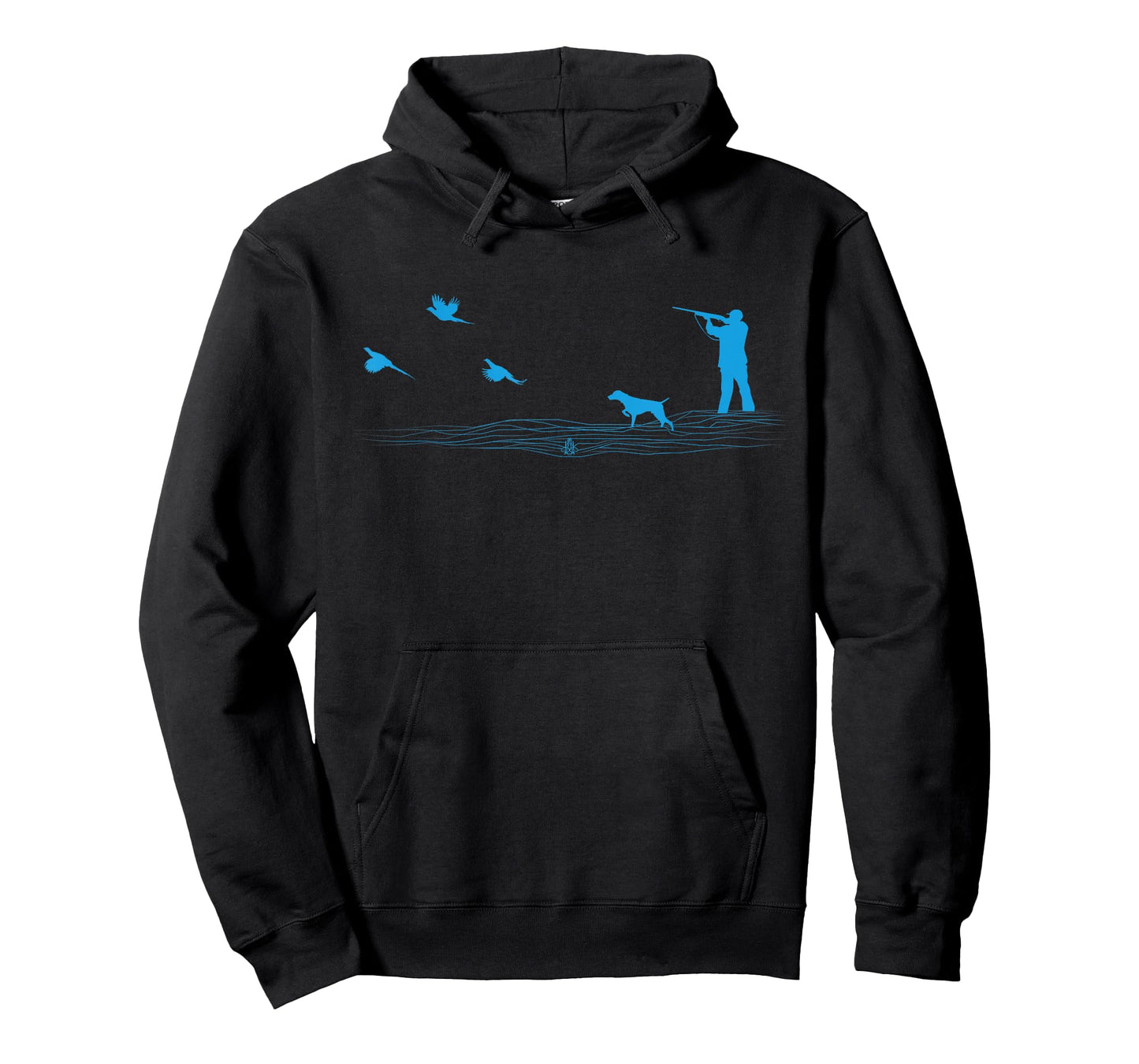 Flying Pheasant Graphic Upland Bird Hunter Dog Hunting T-Shirt