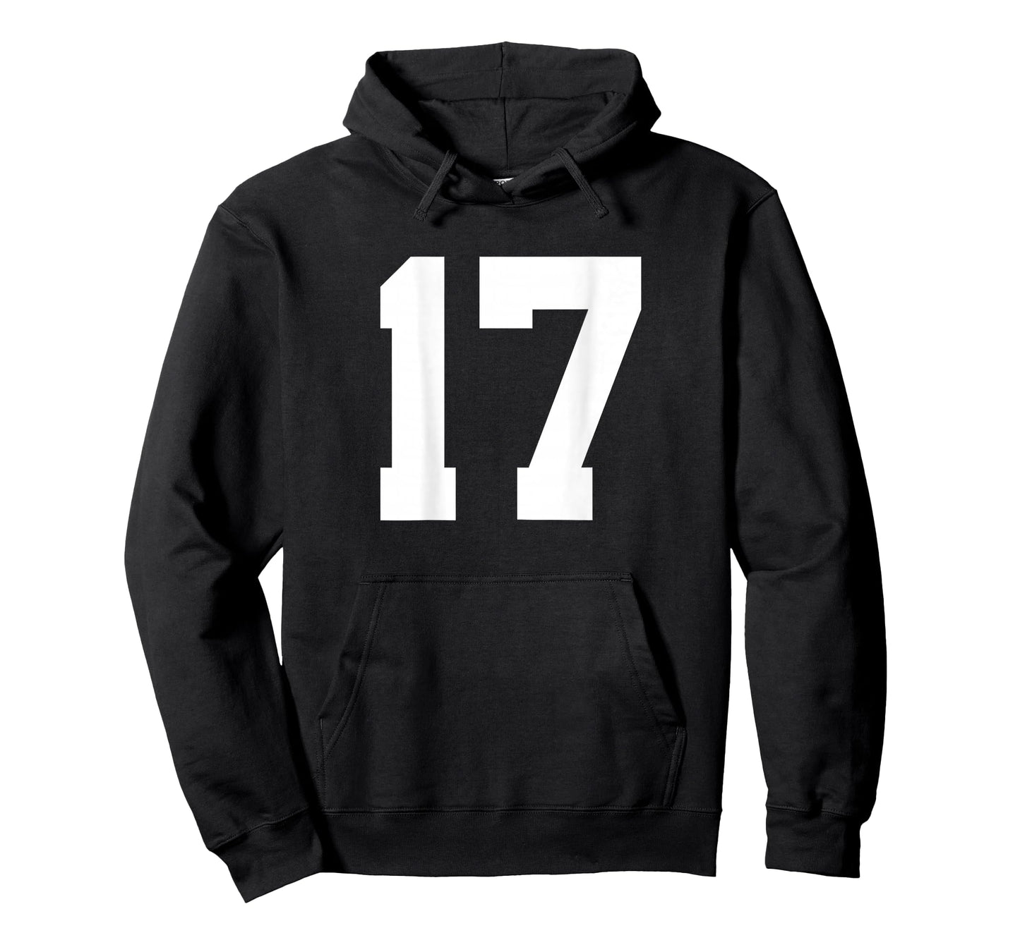 Number 17 (On Back) Sports Team Jersey T-Shirt