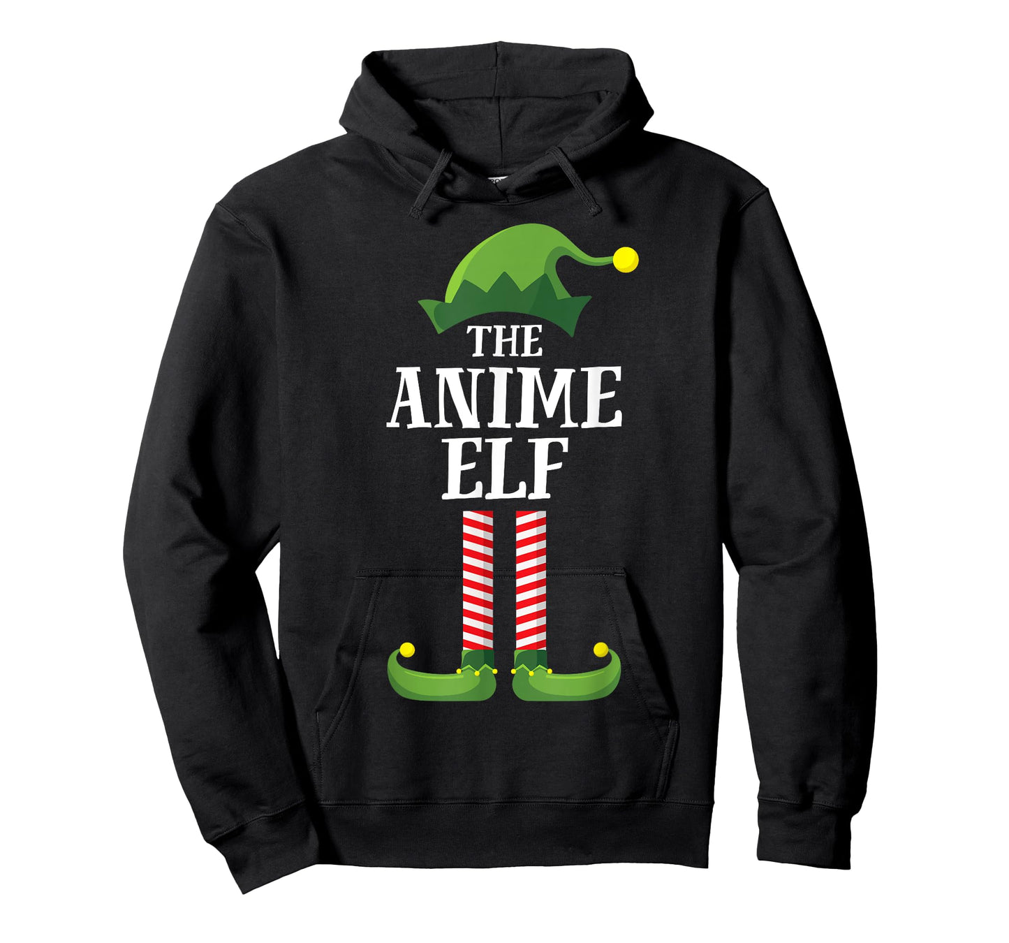 Anime Elf Matching Family Group Christmas Party Funny Elf T-Shirt