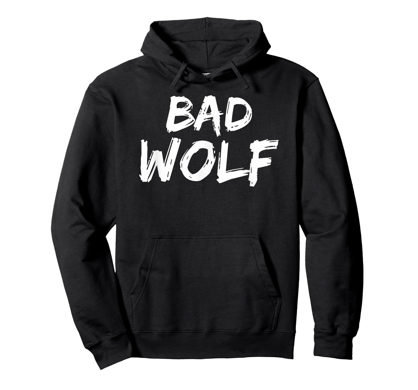 Bad Wolf In A Distressed Savage Look Tee Shirt T-Shirt