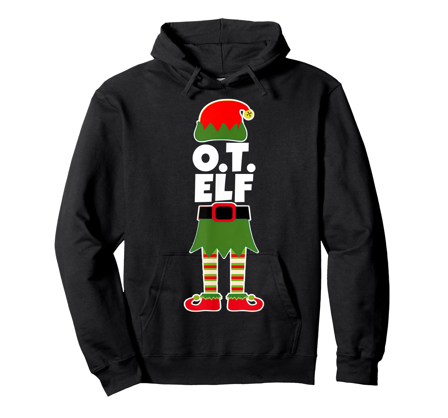 O.T. ELF Christmas Occupational Therapy Therapist T Shirt