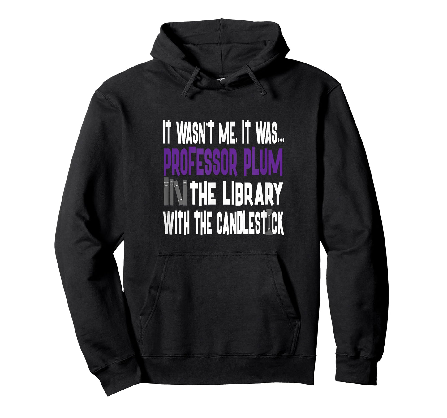 Professor Plum Library Candlestick - Clue Shirt T-Shirt