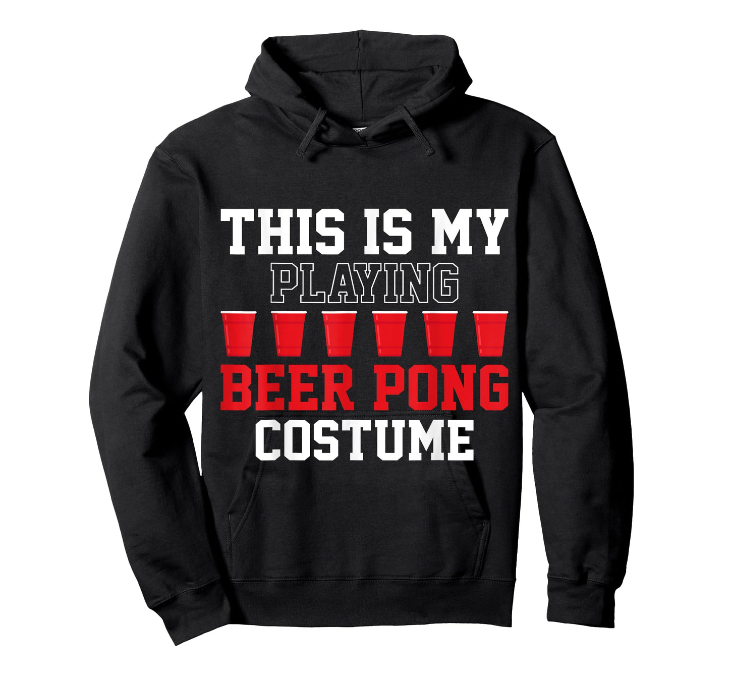 Beer Pong Game Tee This Is My Playing Beer Pong Costume T-Shirt