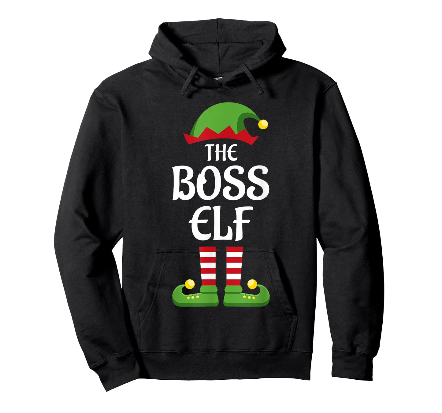 Boss Elf Family Matching Group Christmas T-Shirt