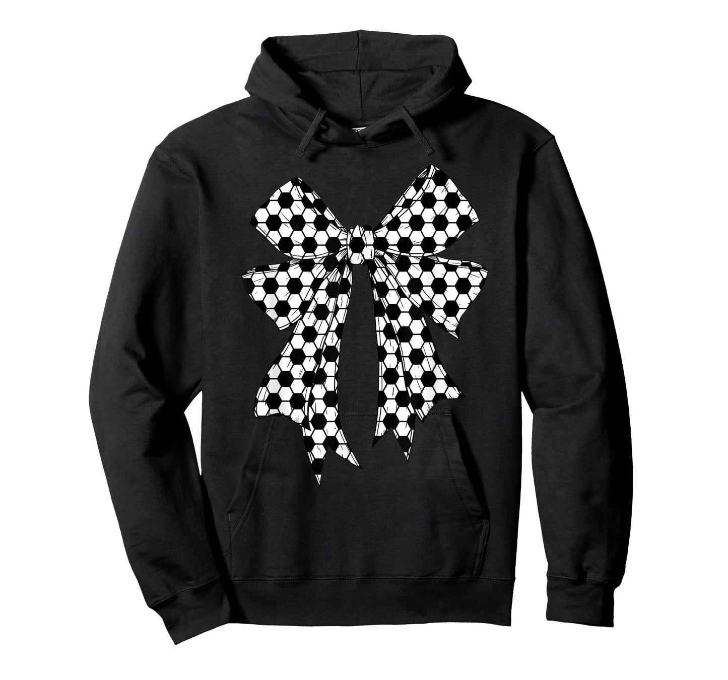 Cute Soccer Ball Coquette Bow For Women Girl Soccer Mom Mama T-Shirt