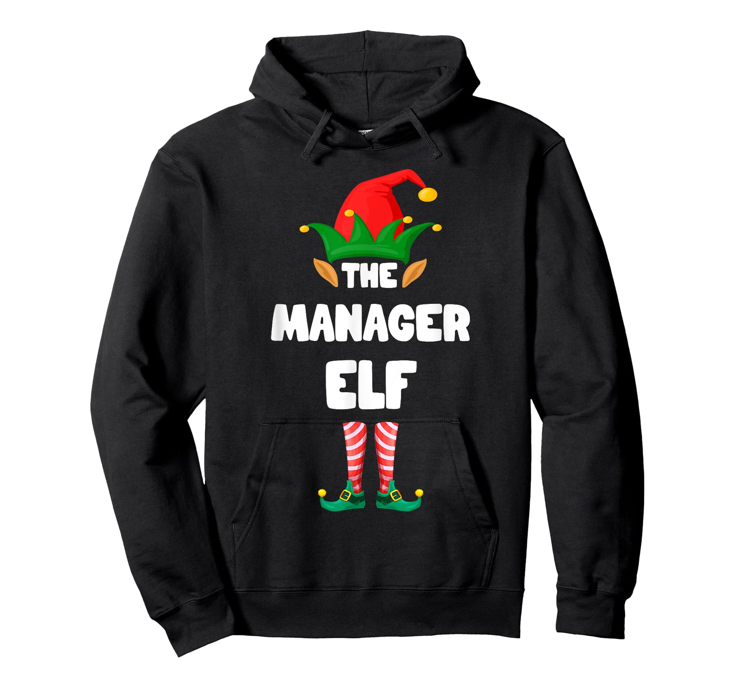 The Manager Elf Squad Family Matching Christmas Xmas T-Shirt