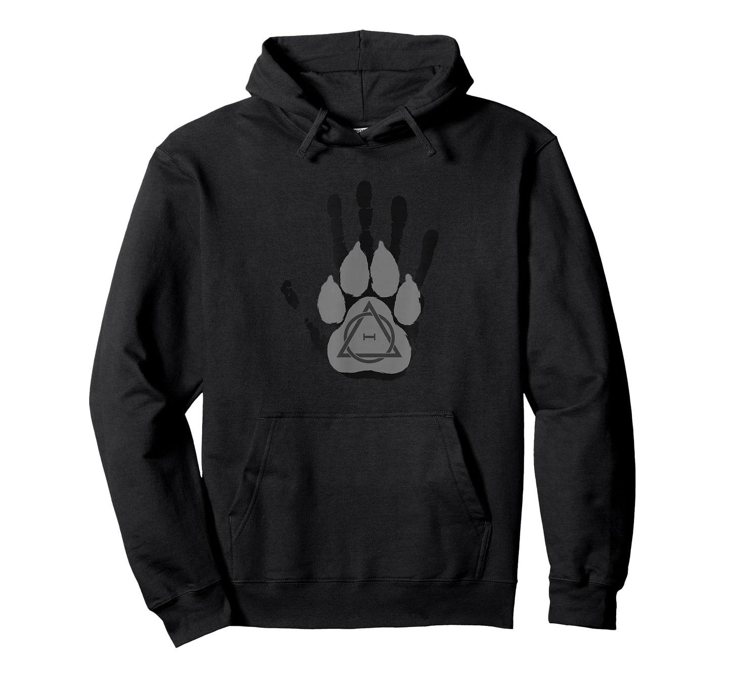 Feathered Commodities Hand and Wolf - Therian T-Shirt