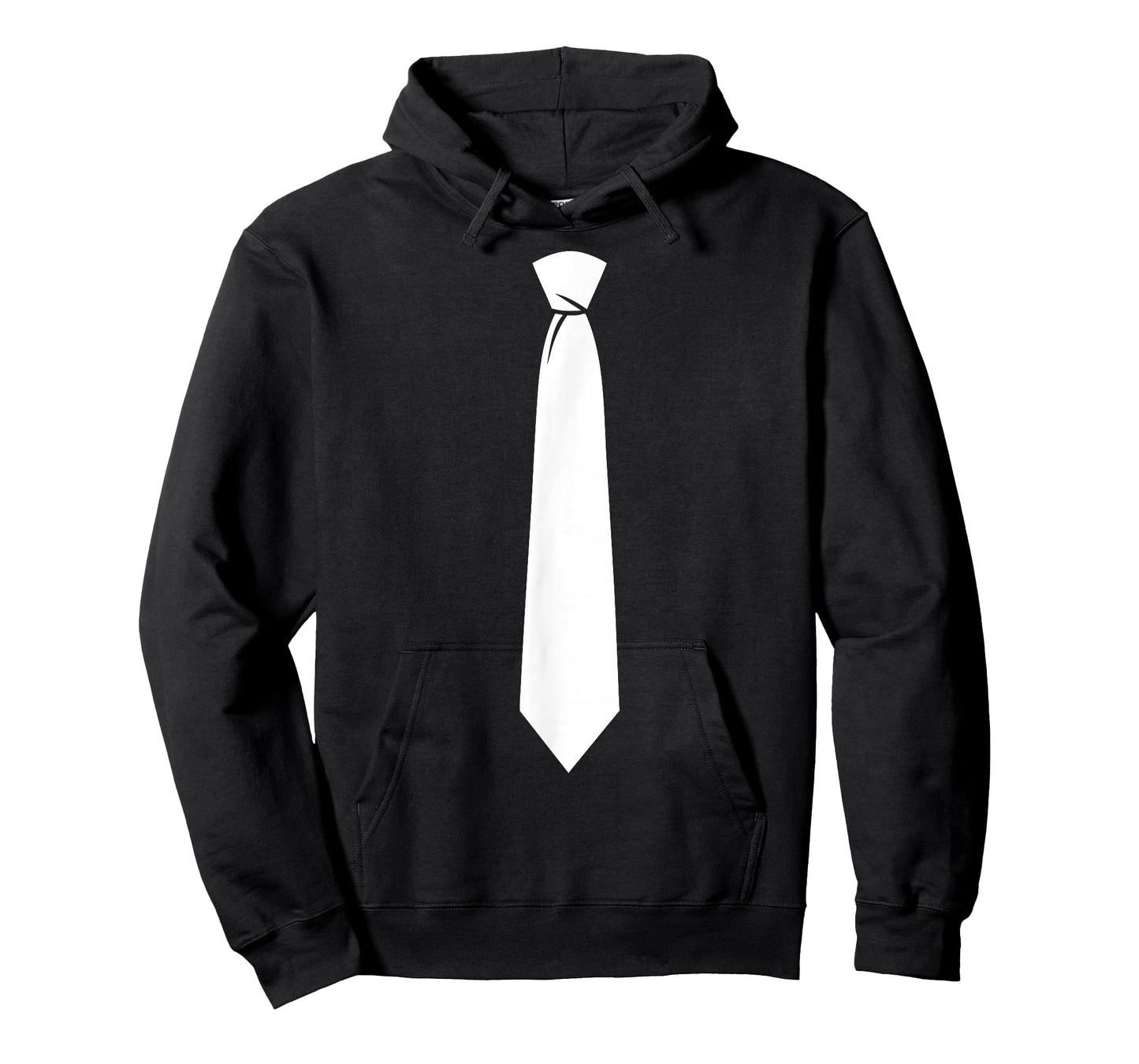 White Tie Costume Shirt Adult Men Women Kids Tie Costume T-Shirt