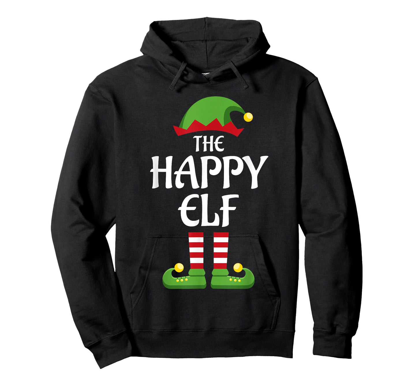 Happy Elf Family Matching Group Christmas T-Shirt