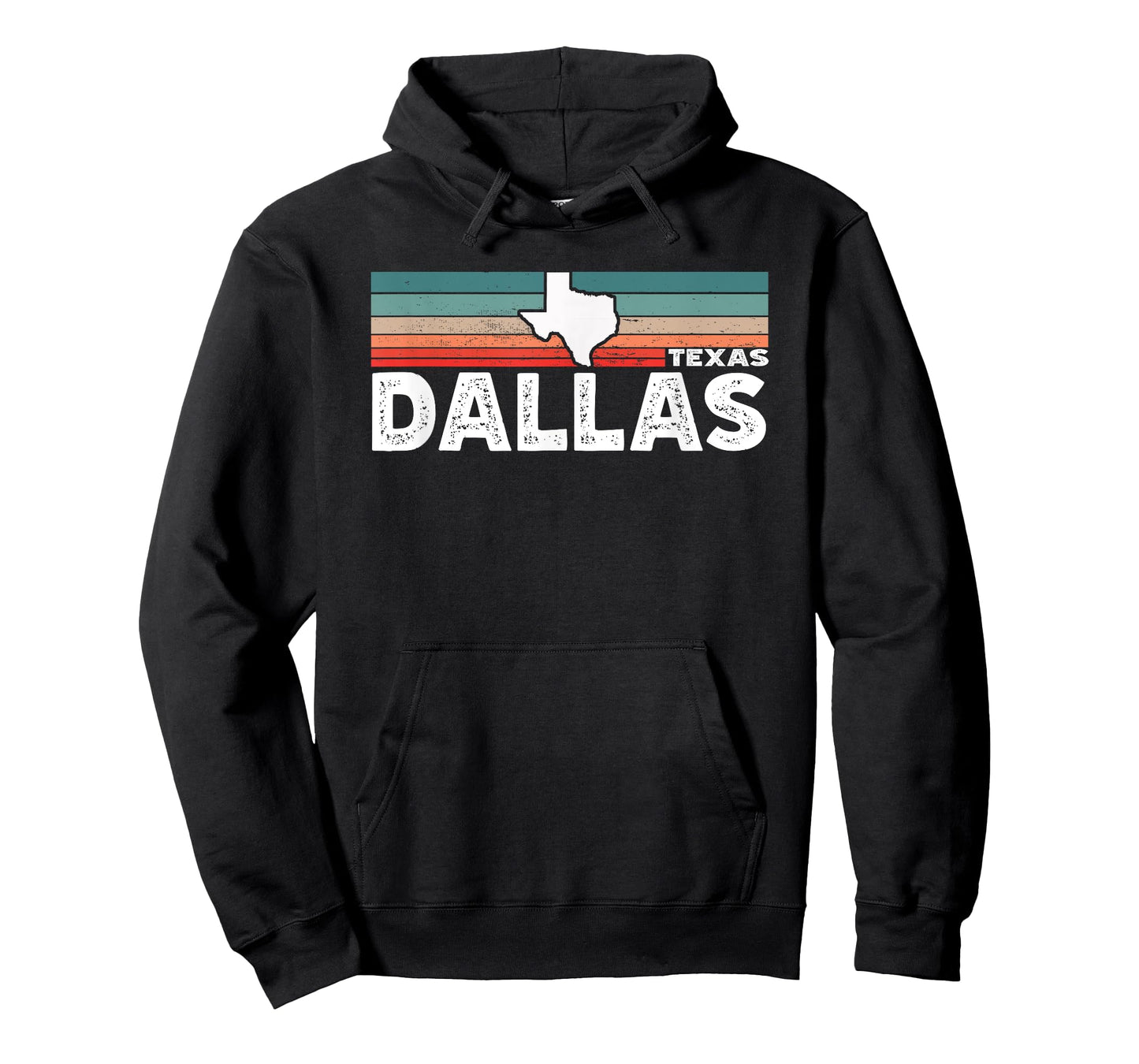 Vintage Retro Dallas TX Tourist Native Texas State T-Shirt
