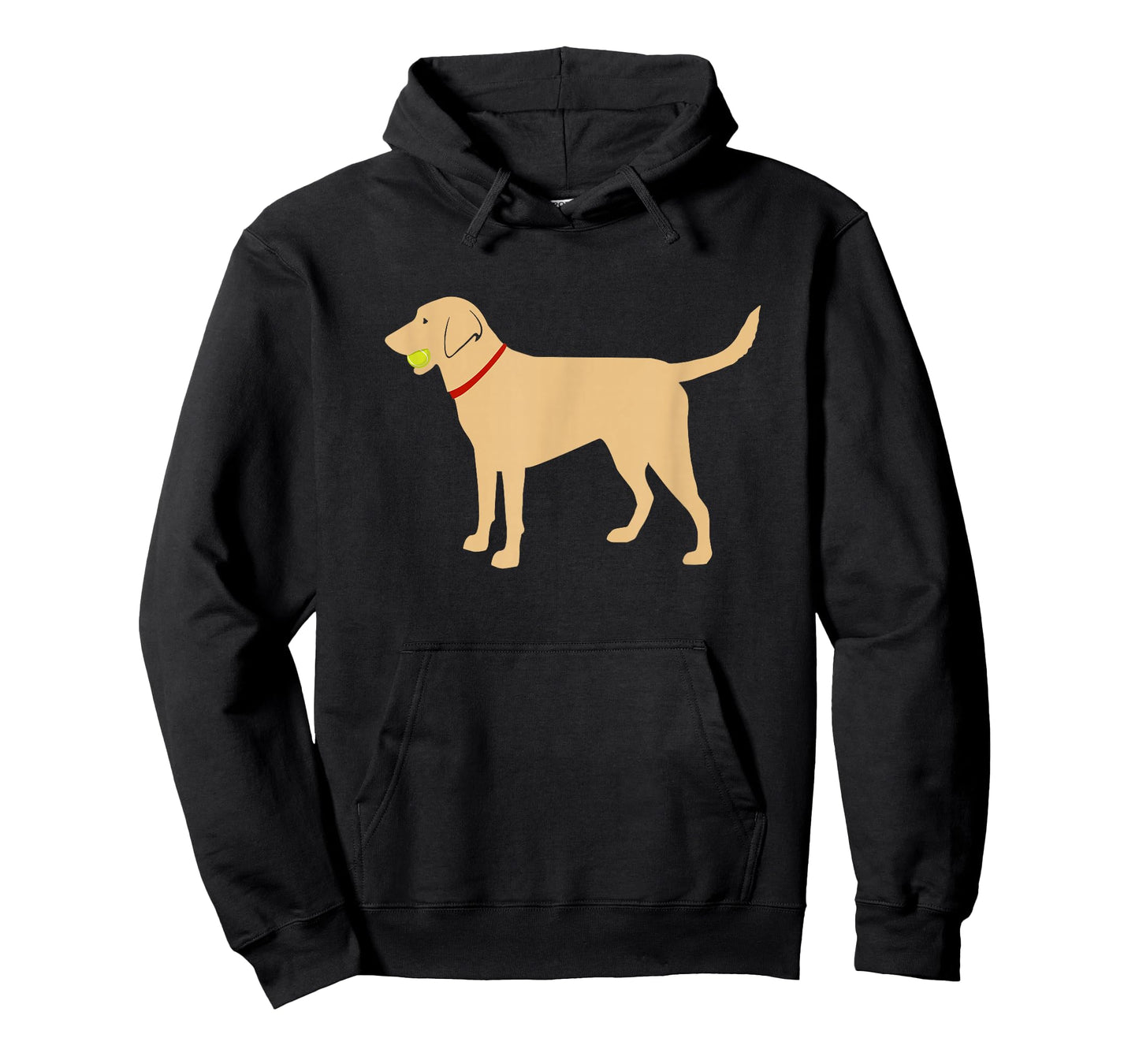 Labrador Retriever Fetch, Yellow Lab Play Ball T-Shirt T-Shirt