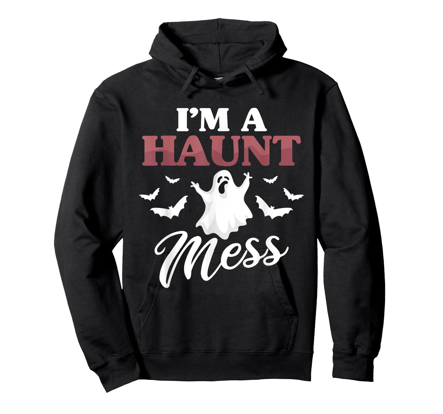 I'm A Haunt Mess Halloween Lovers Costume Outfit Party T-Shirt