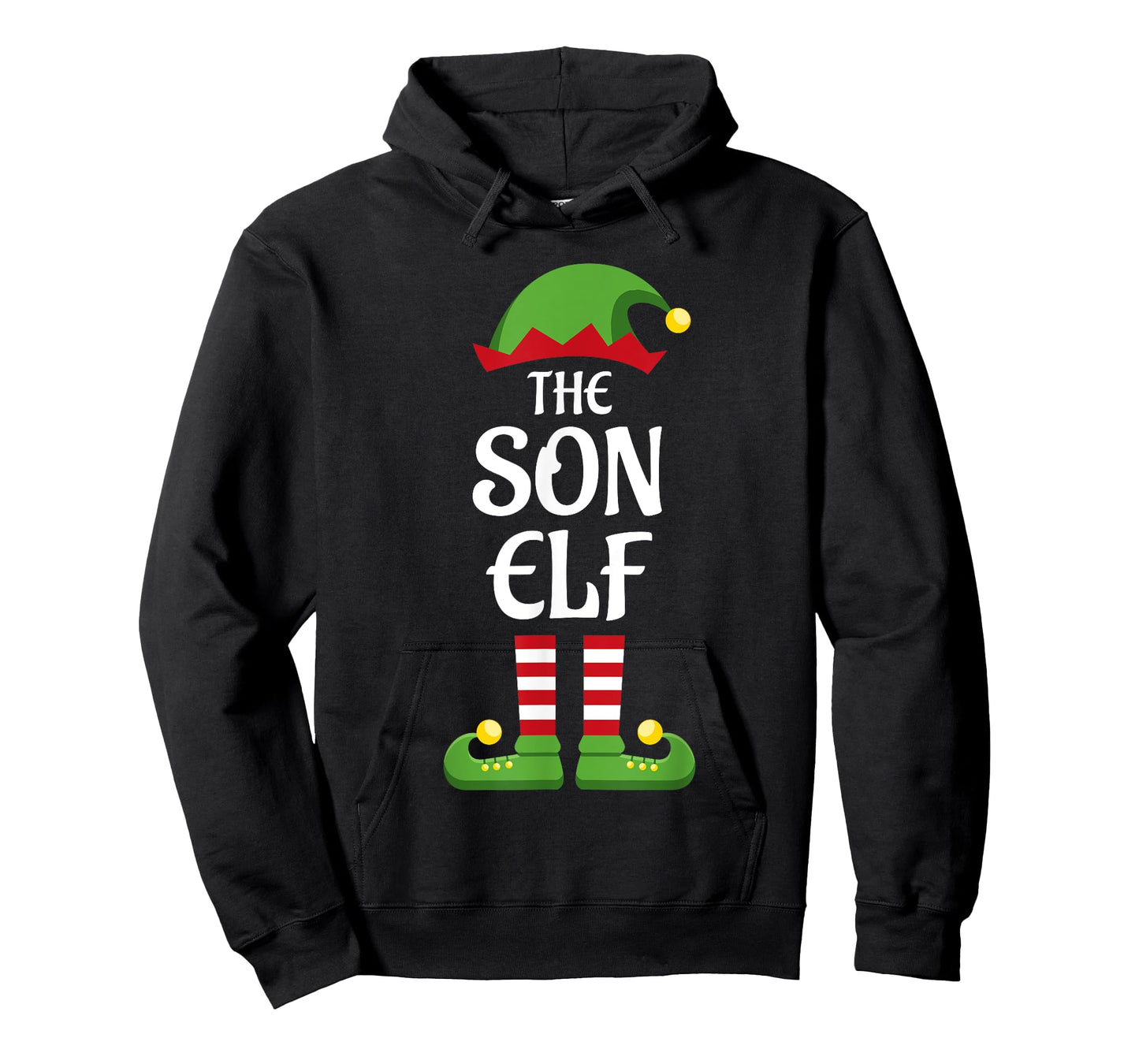 Son Elf Family Matching Group Christmas T-Shirt