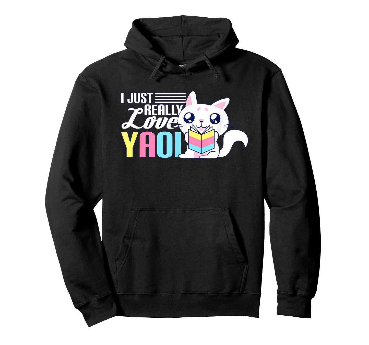 Fujoshi Yaoi Manga BL Boy Love I Kawaii Cute Cat Anime T-Shirt