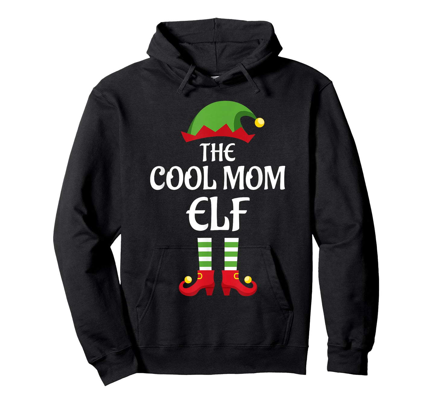 Cool Mom Elf Family Matching Group Christmas T-Shirt