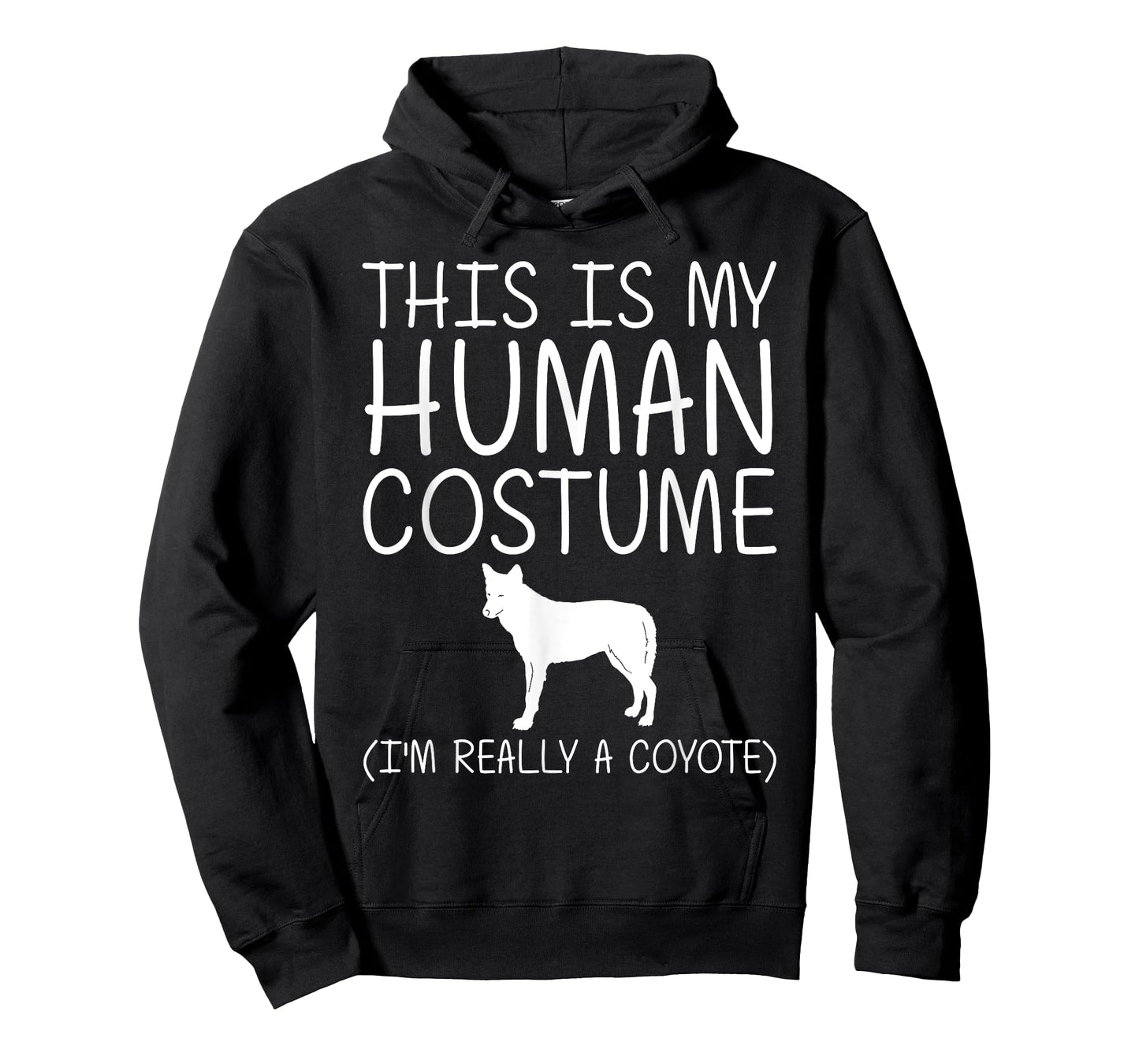 Coyote Easy Halloween Human Costume Wolf Pup Canine DIY Gift T-Shirt