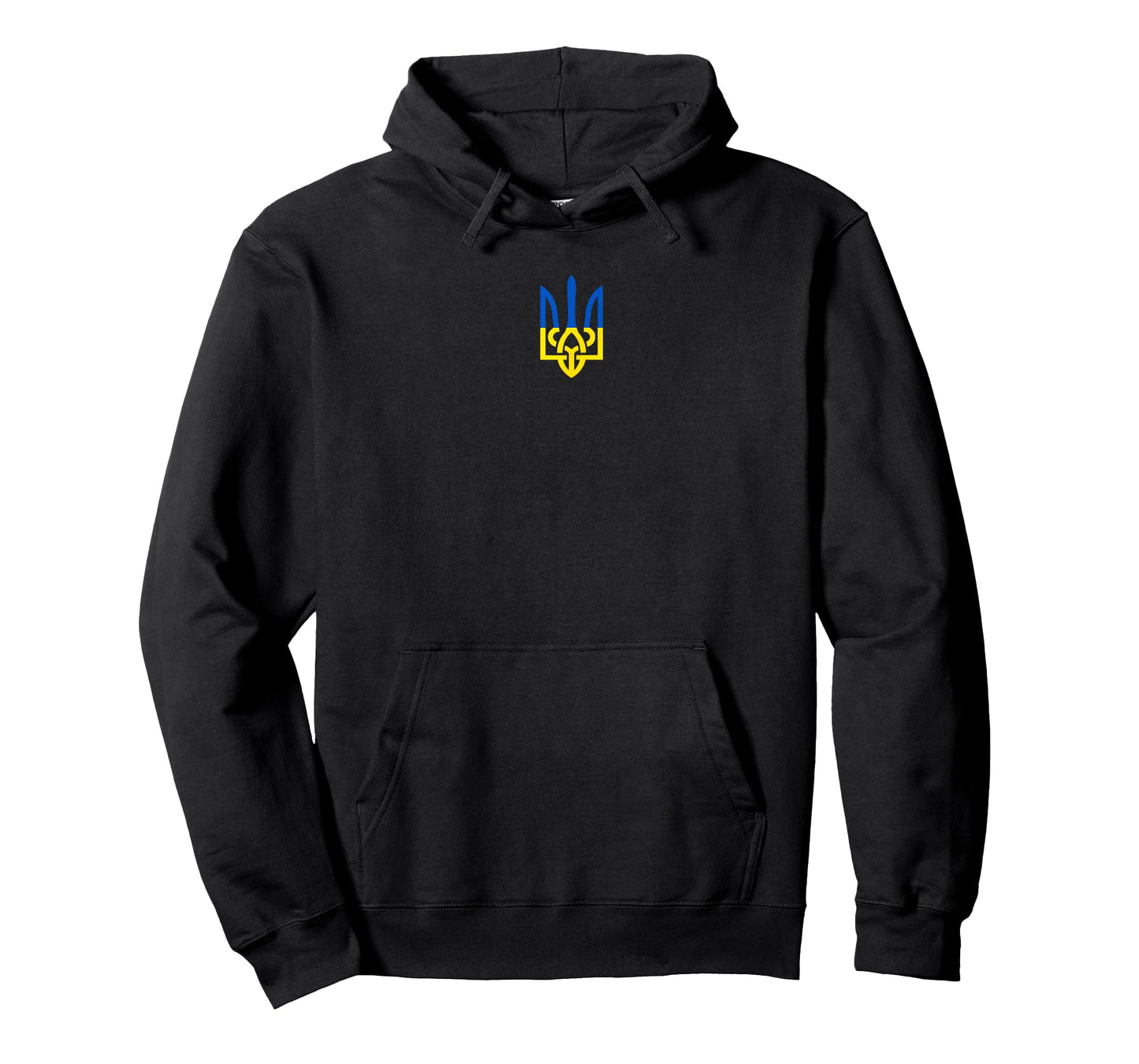 Ukrainian Trident Symbol - Ukraine Flag Support Patriotic T-Shirt