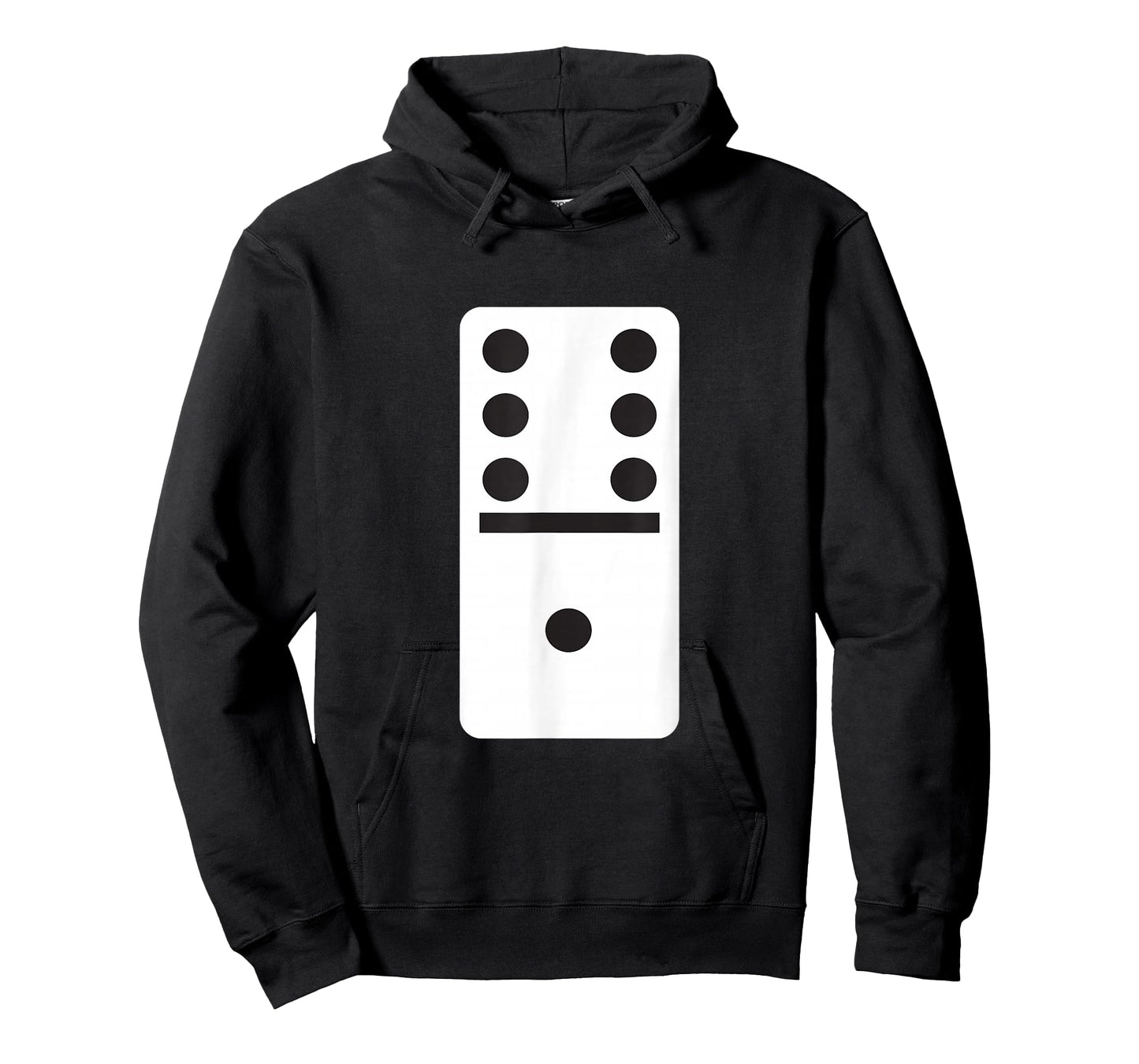 Six One Dominoes T-Shirt -Halloween Costume Domino Game T-Shirt
