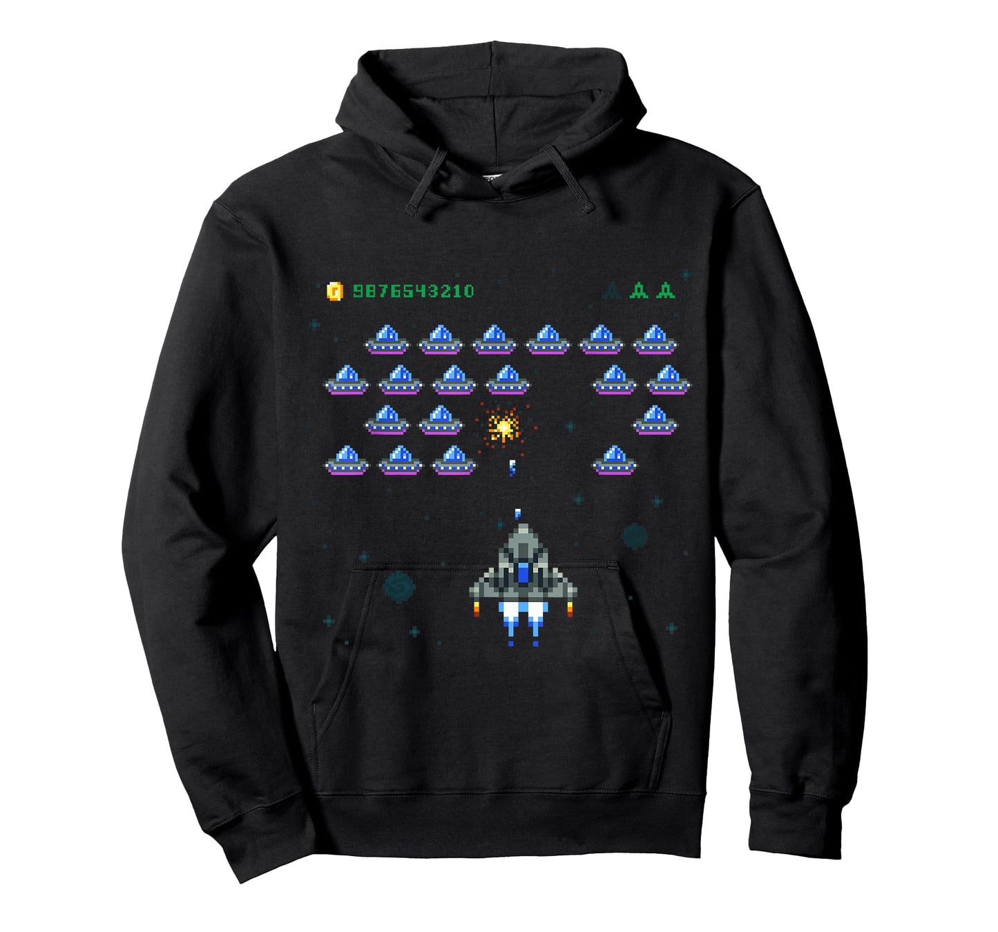 Street Gamer, I Love Gaming, Vintage Old Style Shooting Game T-Shirt
