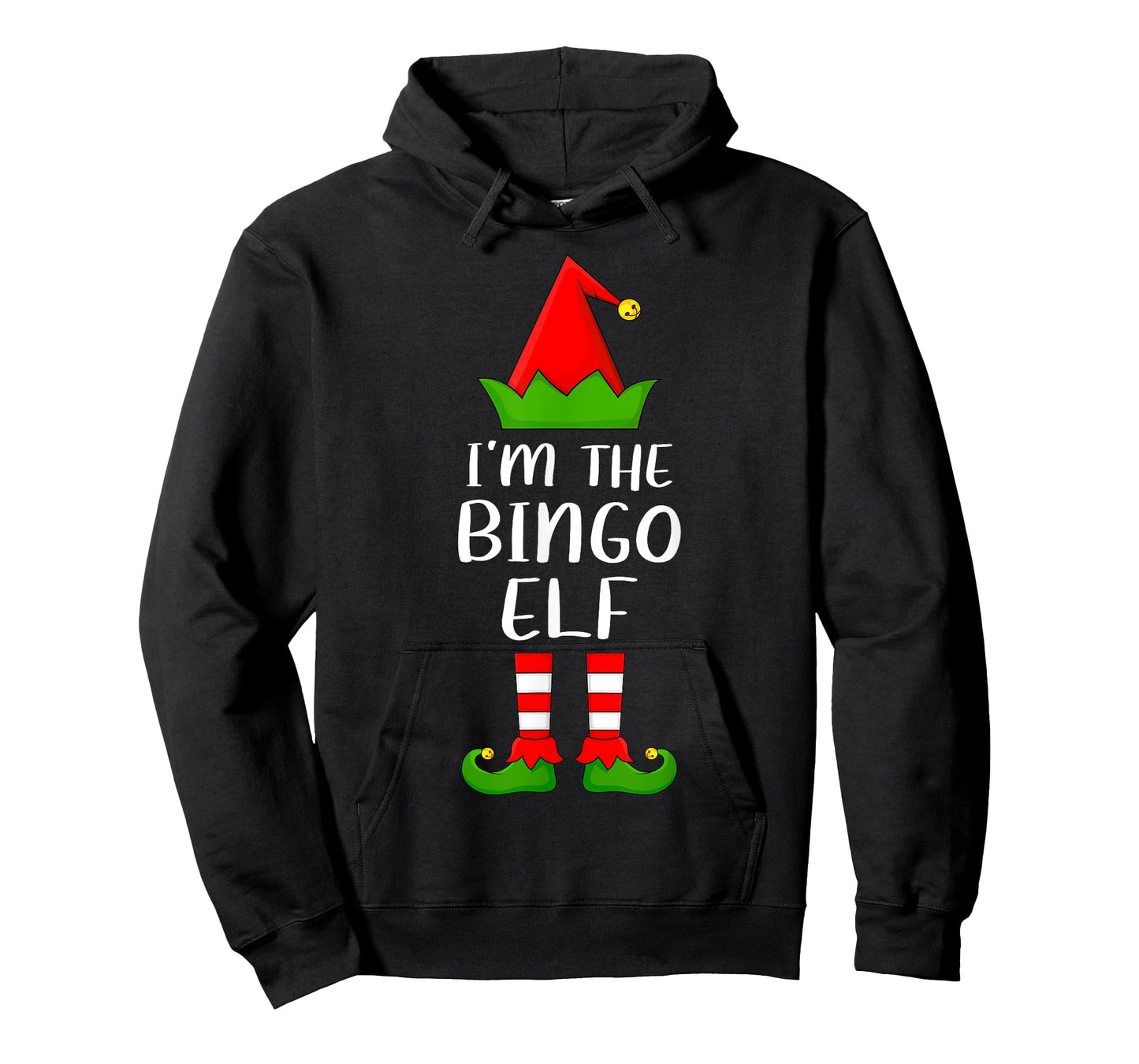 Matching Family Group I'm The Bingo Elf Christmas T-Shirt
