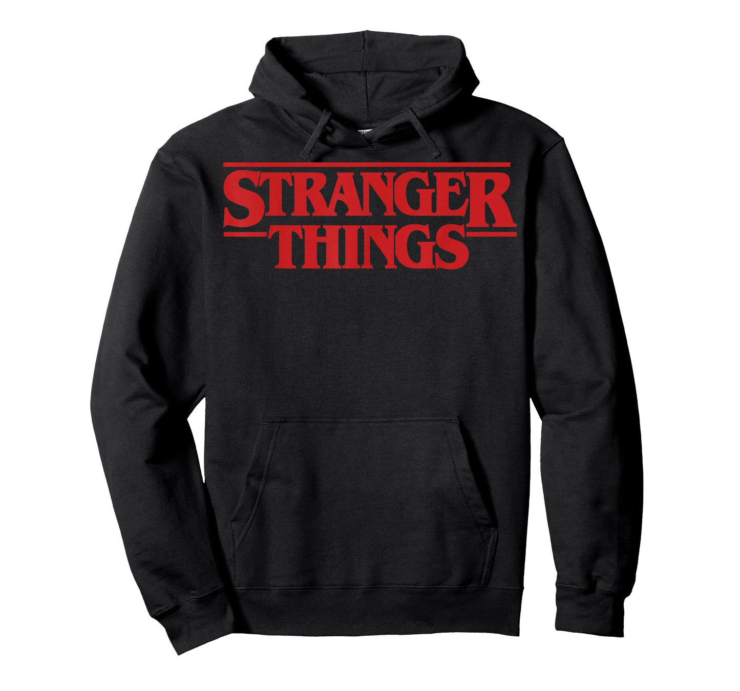 Netflix Stranger Things Simple Red Logo T-Shirt