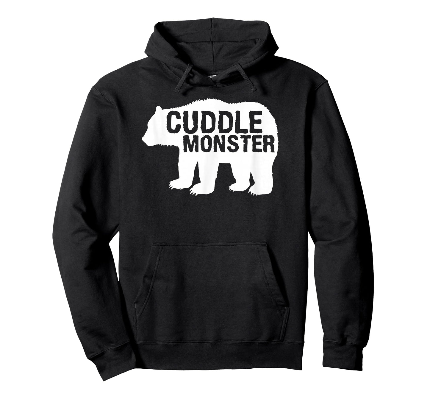 Cuddle Monster Bear Silhouette Fun Novelty T-Shirt