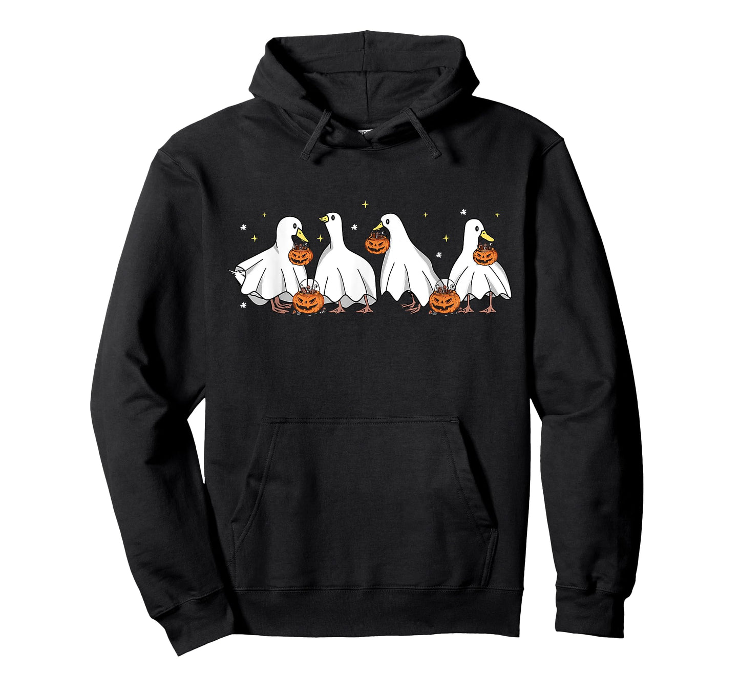 Duck Halloween Cute Ghost Ducks Halloween Farmer Duck Lover T-Shirt