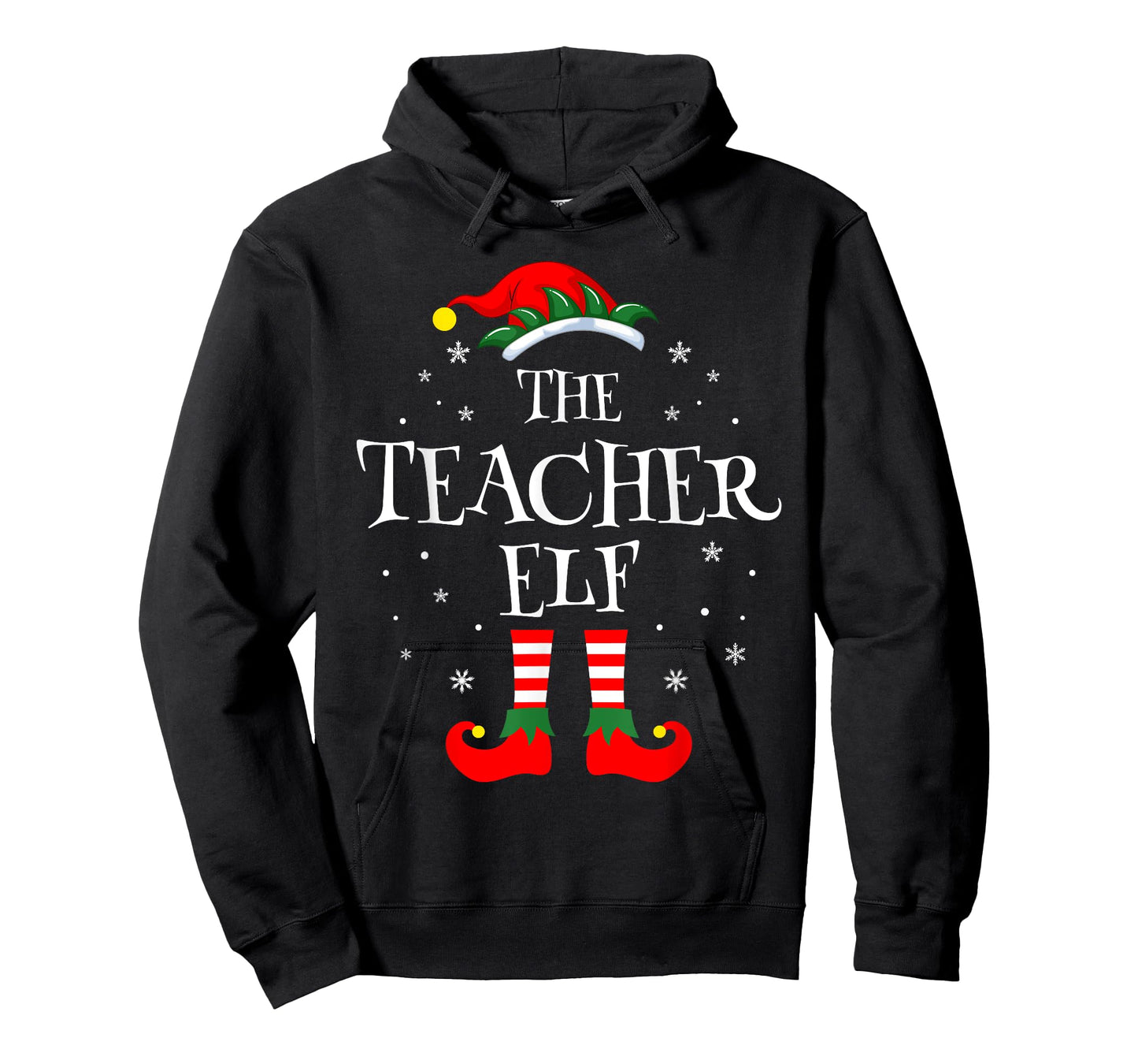 The Teacher Elf Christmas Family Matching Group Xmas Funny T-Shirt