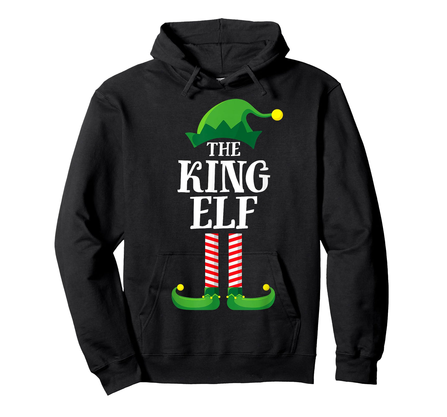 King Elf Matching Family Group Christmas Party Pyjamas T-Shirt