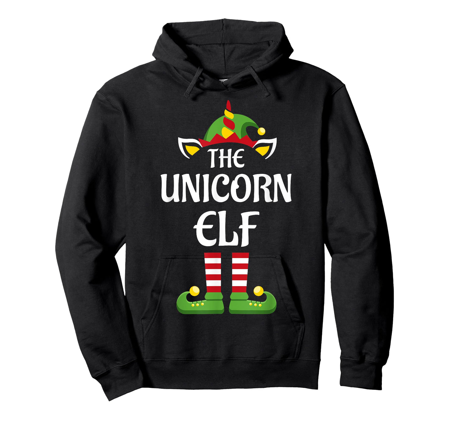 Unicorn Elf Family Matching Group Christmas T-Shirt